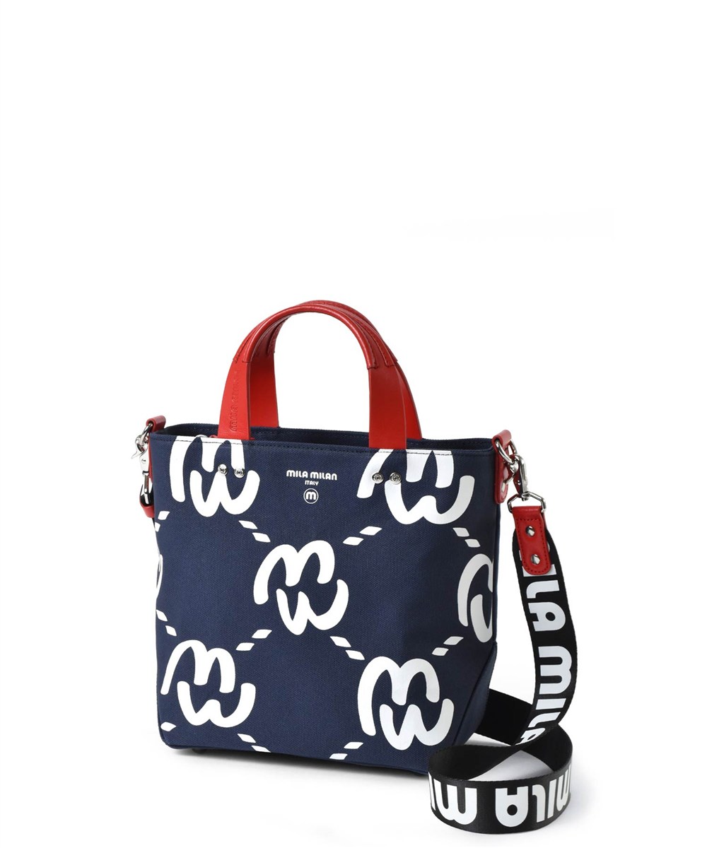 ミラ・ミラン ミミ ショルダーバッグ兼用 ミニトートバッグ