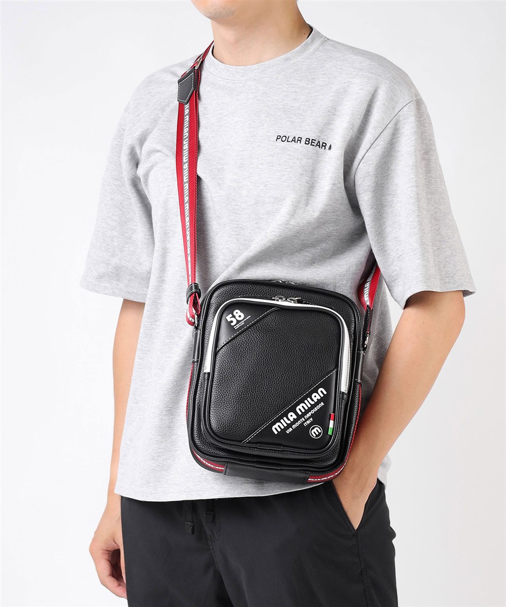 ミラ・ミラン トラスト ミニショルダーバッグ