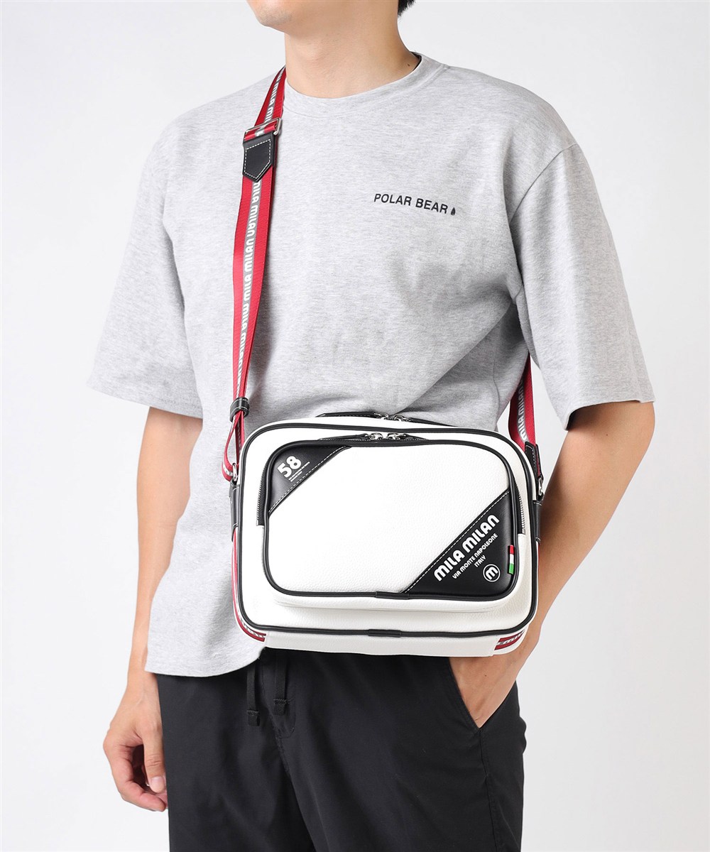 ミラ・ミラン トラスト ショルダーバッグ