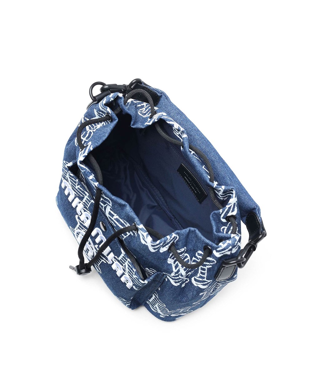 ミラ・ミラン デニーモ 巾着ショルダーバッグ