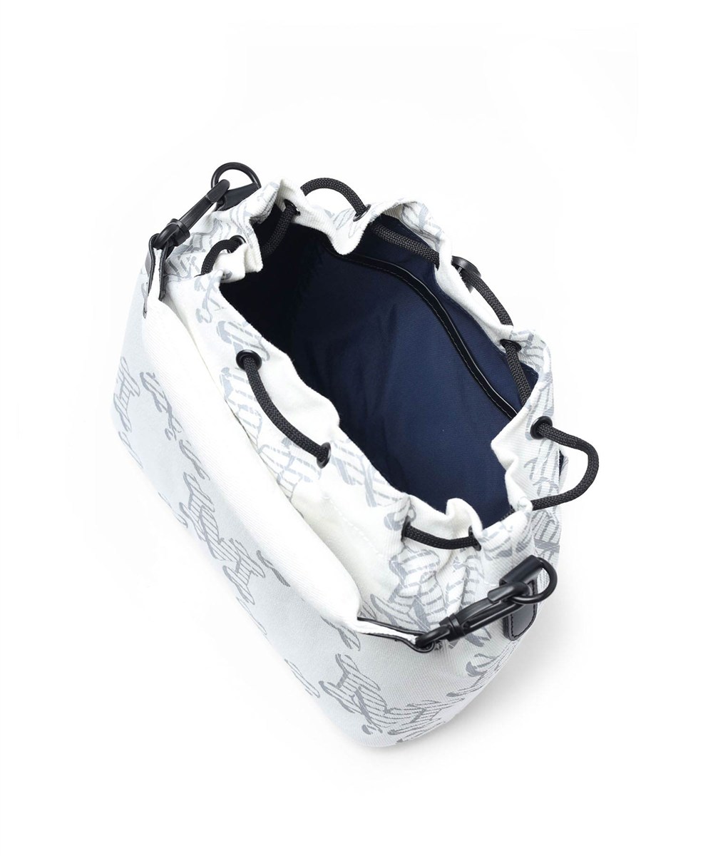 ミラ・ミラン デニーモ 巾着ショルダーバッグ