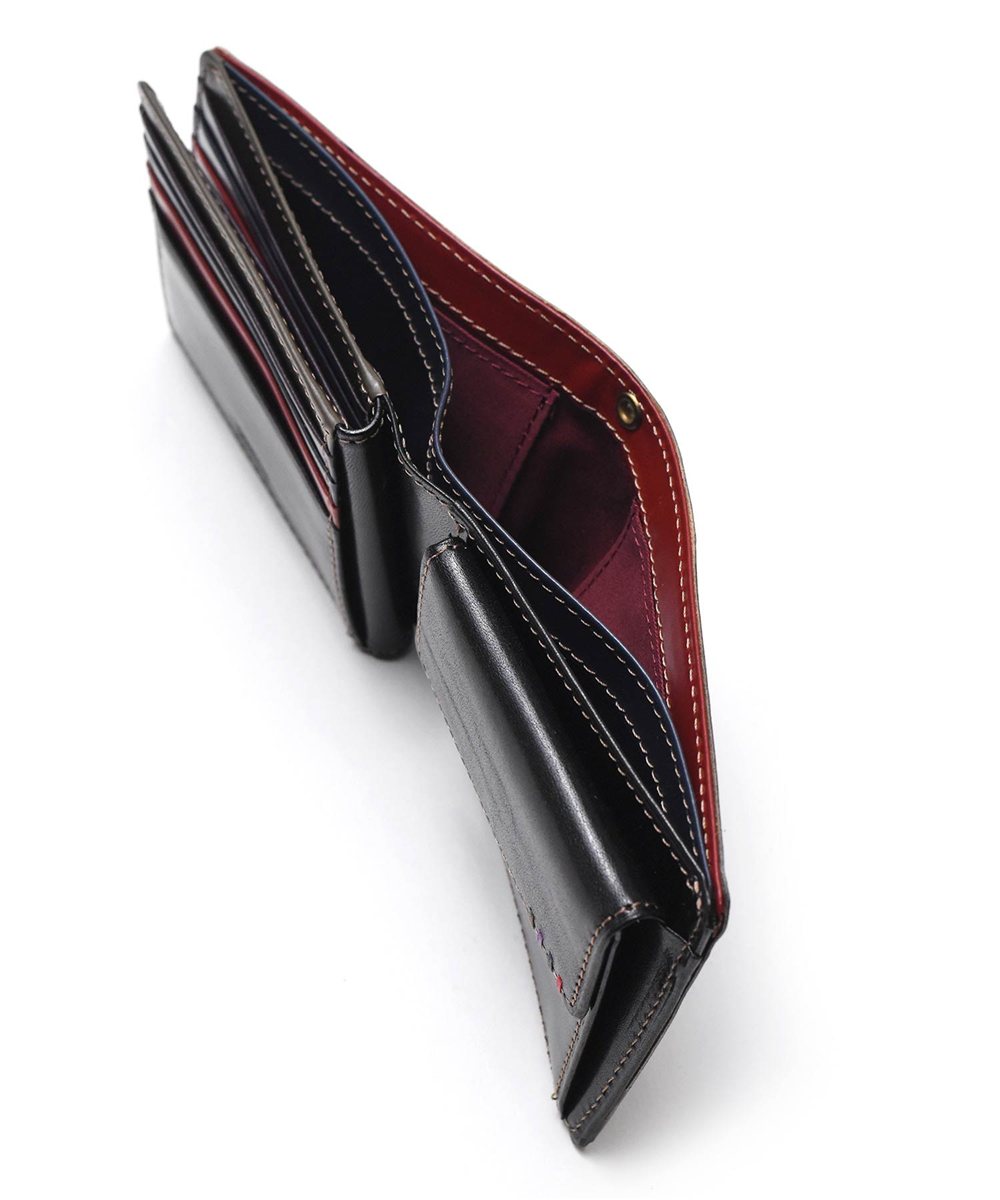 タケオキクチ エリア 二つ折り財布 中ベラ付き（カード段14）【S26KE】