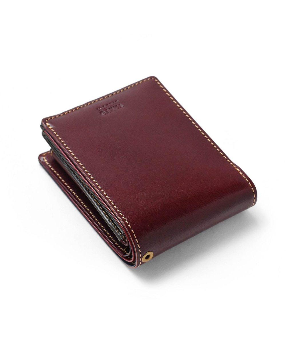 タケオキクチ エリア 二つ折り財布 中ベラ付き（カード段14）【S26KE】