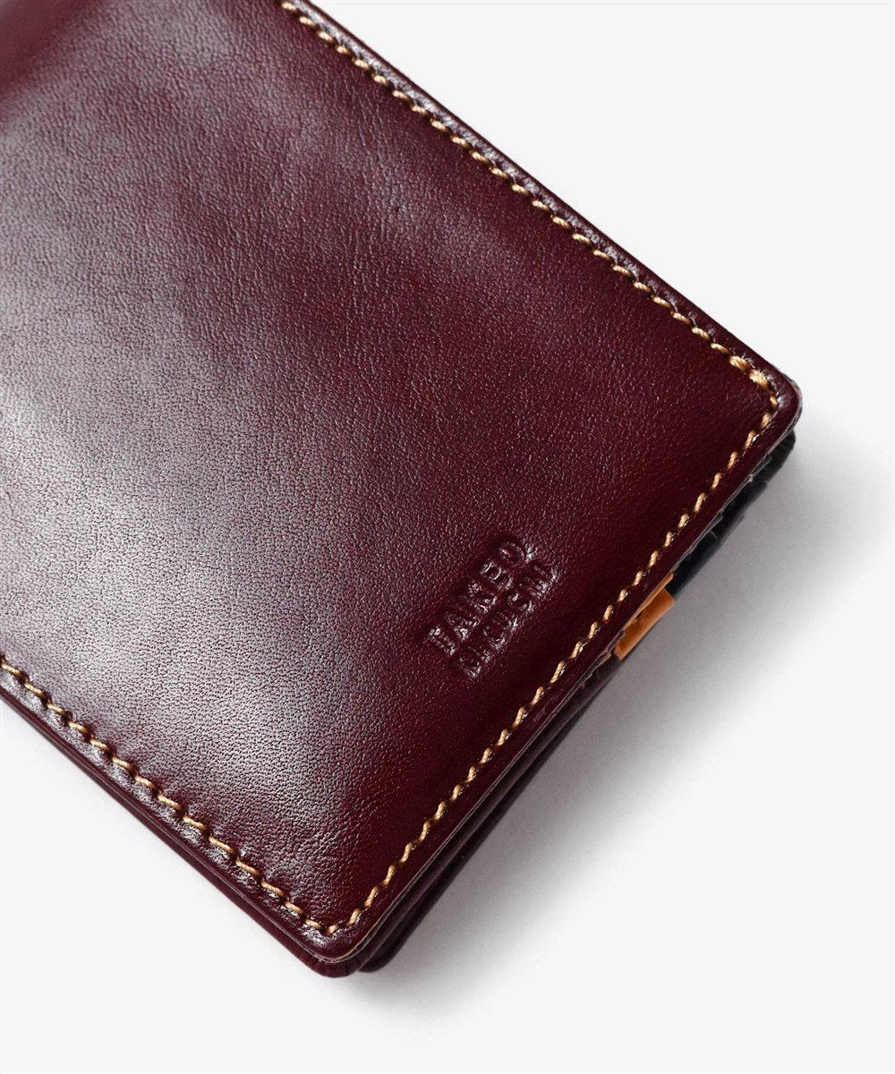 タケオキクチ エリア 二つ折り財布 中ベラ付き（カード段14）【S26KE】