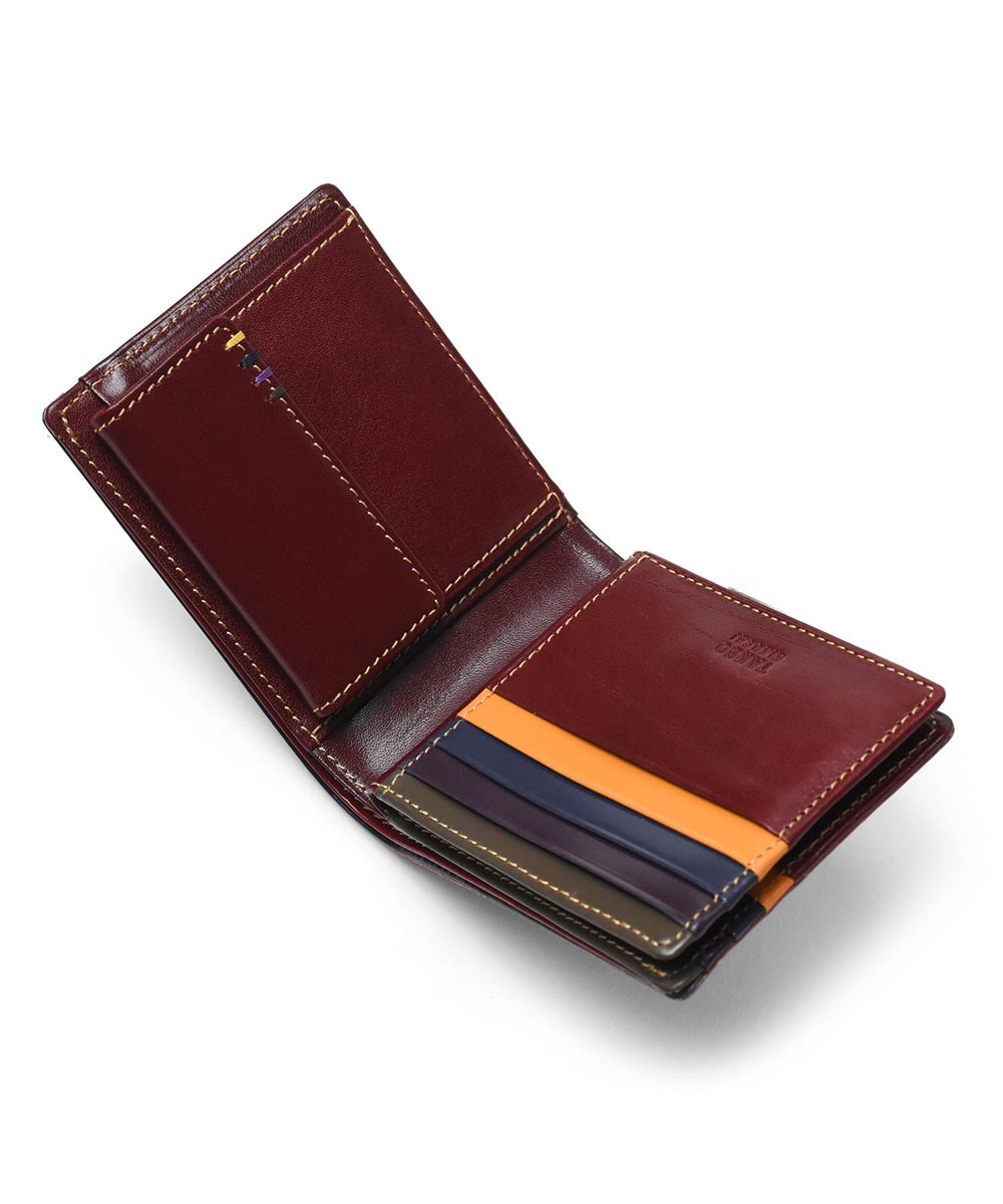 タケオキクチ エリア 二つ折り財布 中ベラ付き（カード段14）【S26KE】