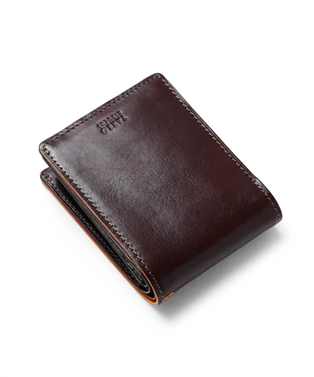 タケオキクチ エリア 二つ折り財布 中ベラ付き（カード段14）【S26KE】