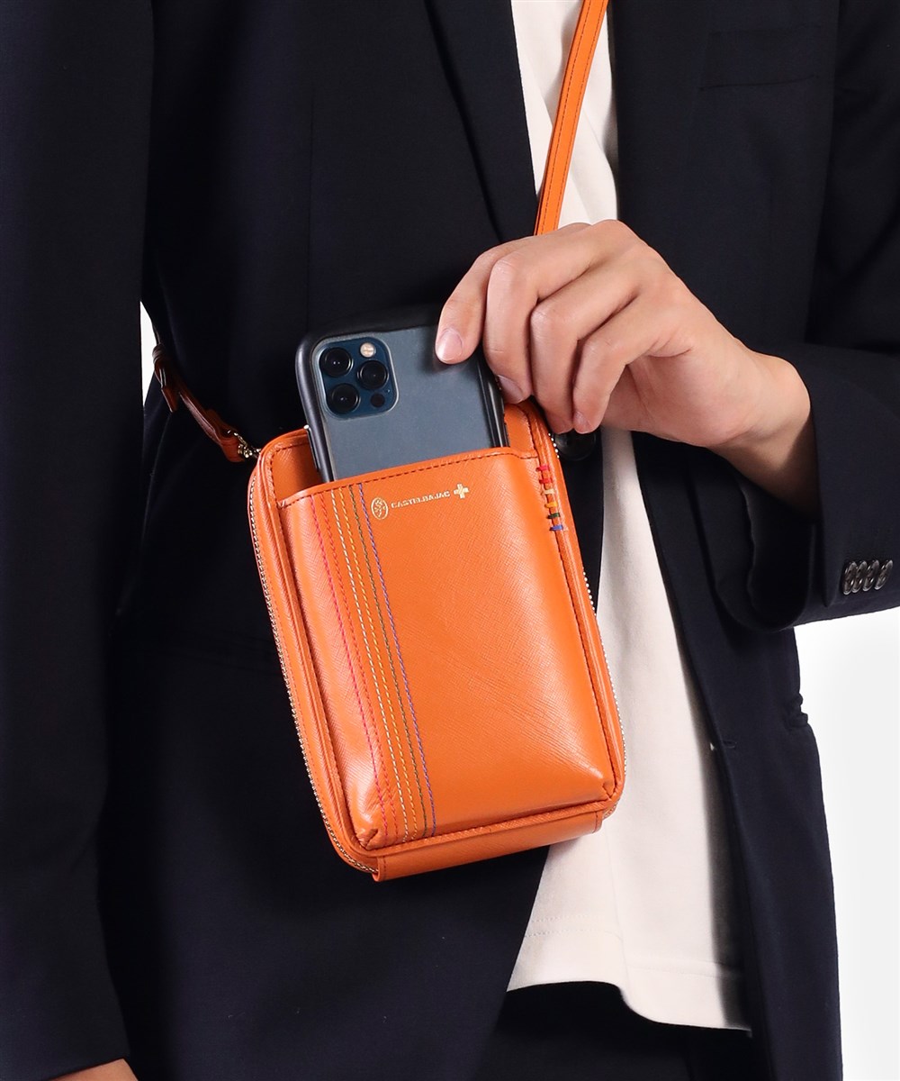 カステルバジャック シェスト スマホショルダーバッグ M