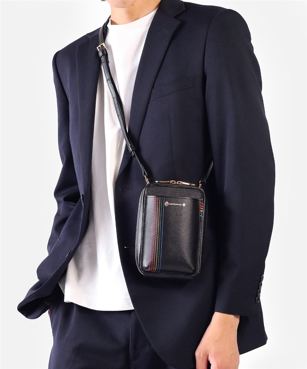 カステルバジャック シェスト スマホショルダーバッグ M