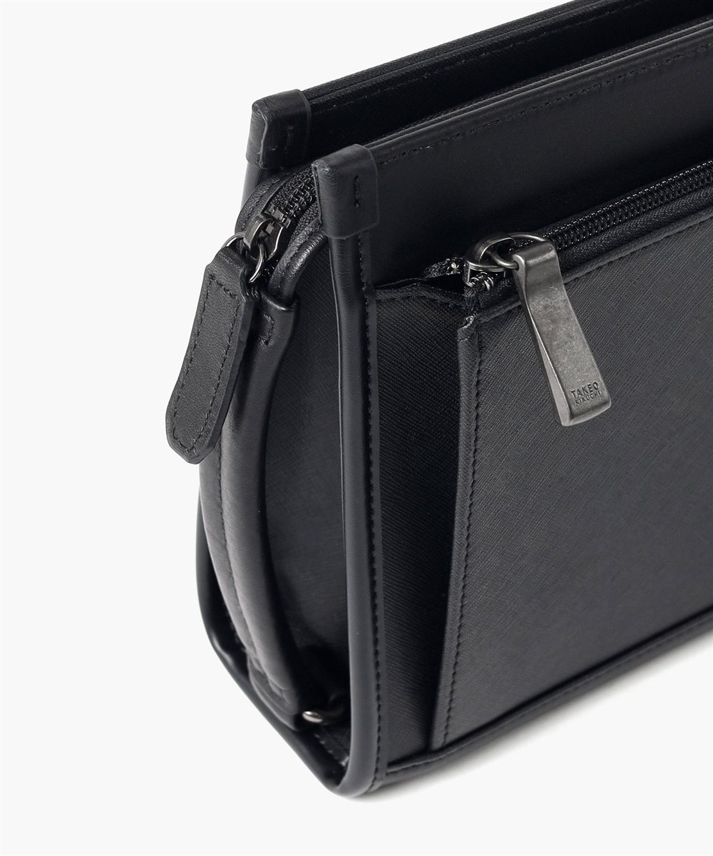 タケオキクチ ナビ メンズポーチ 27cm