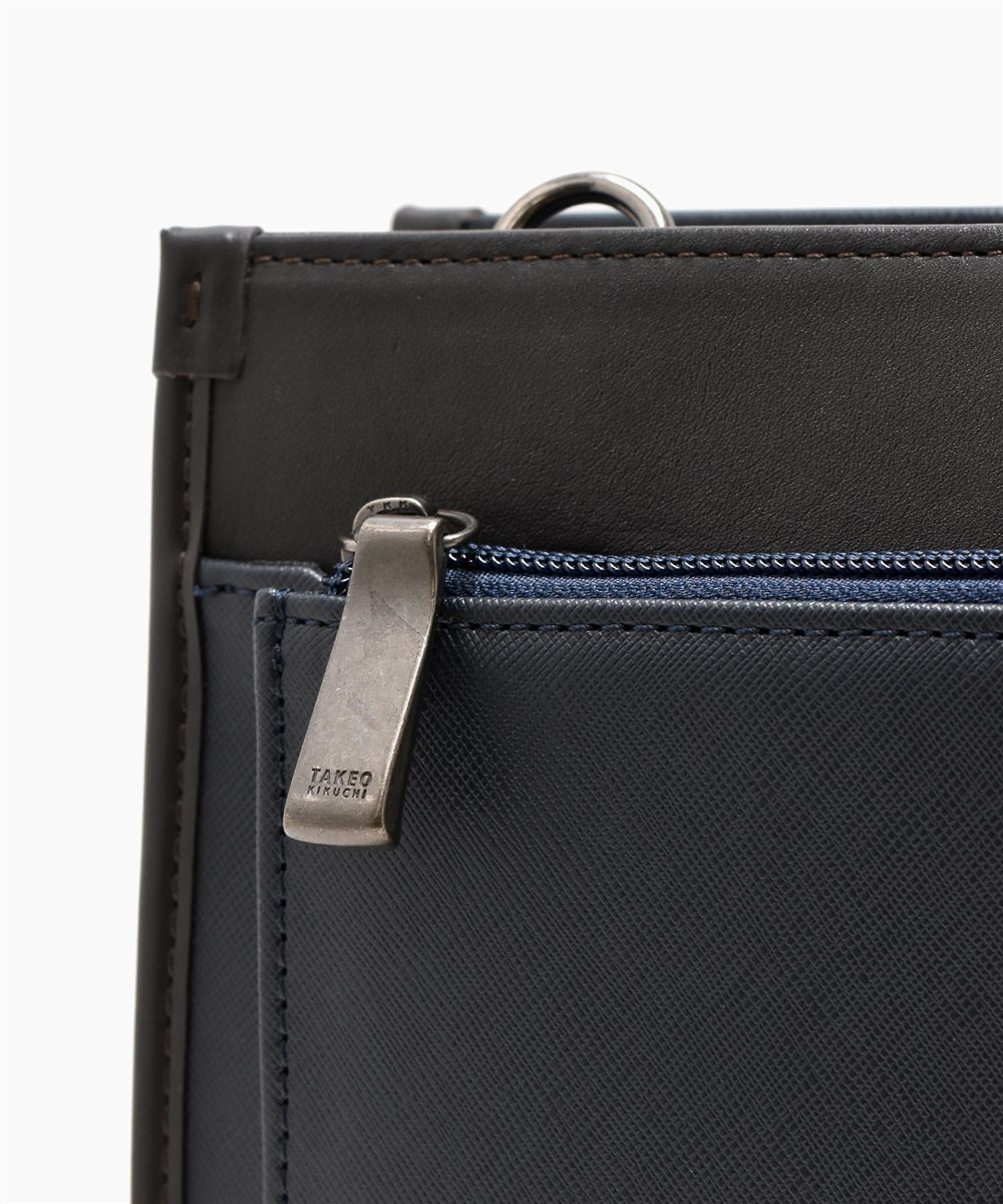 タケオキクチ ナビ ビジネスバッグ A4