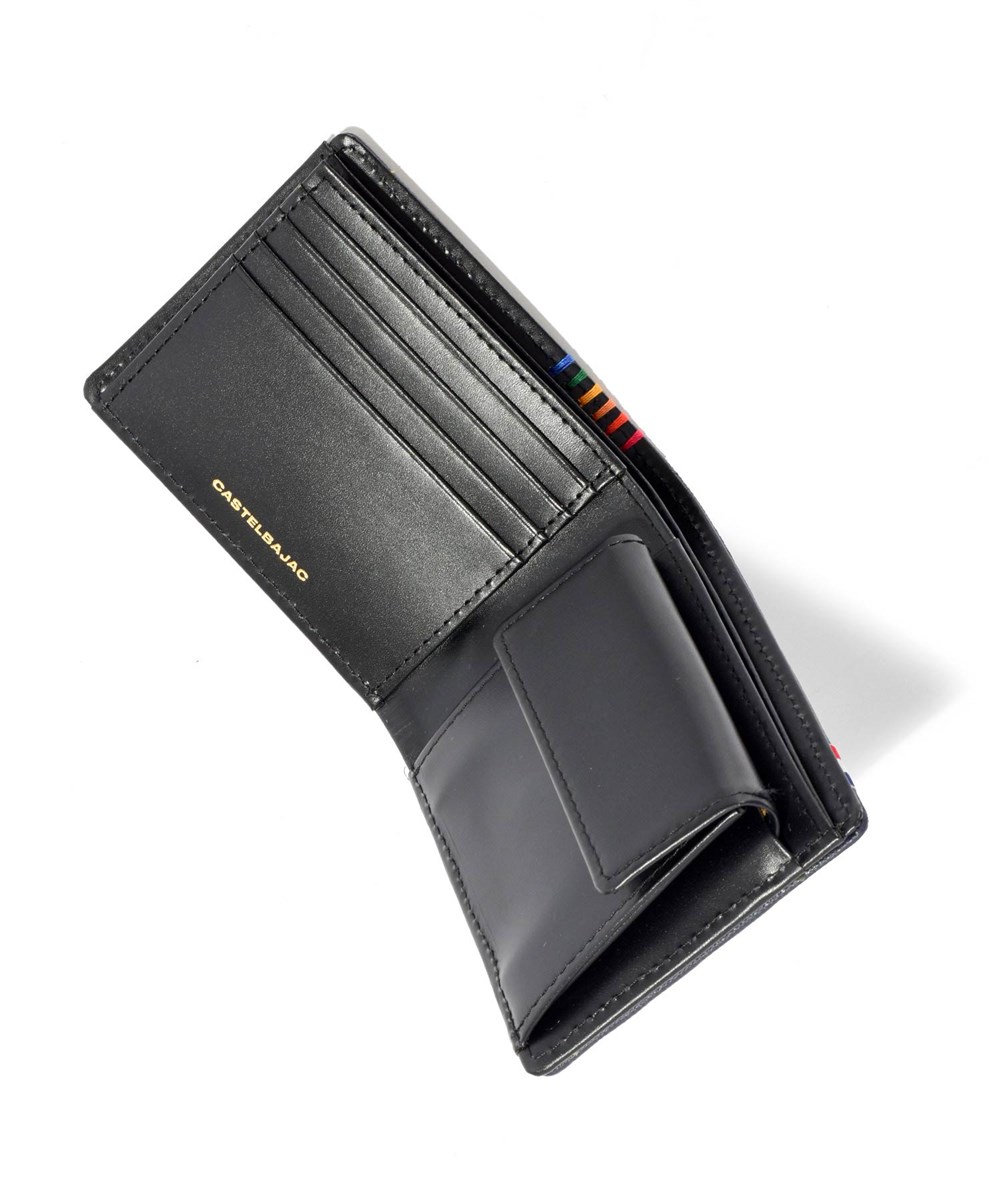 カステルバジャック シェスト 二つ折り財布 カード段12