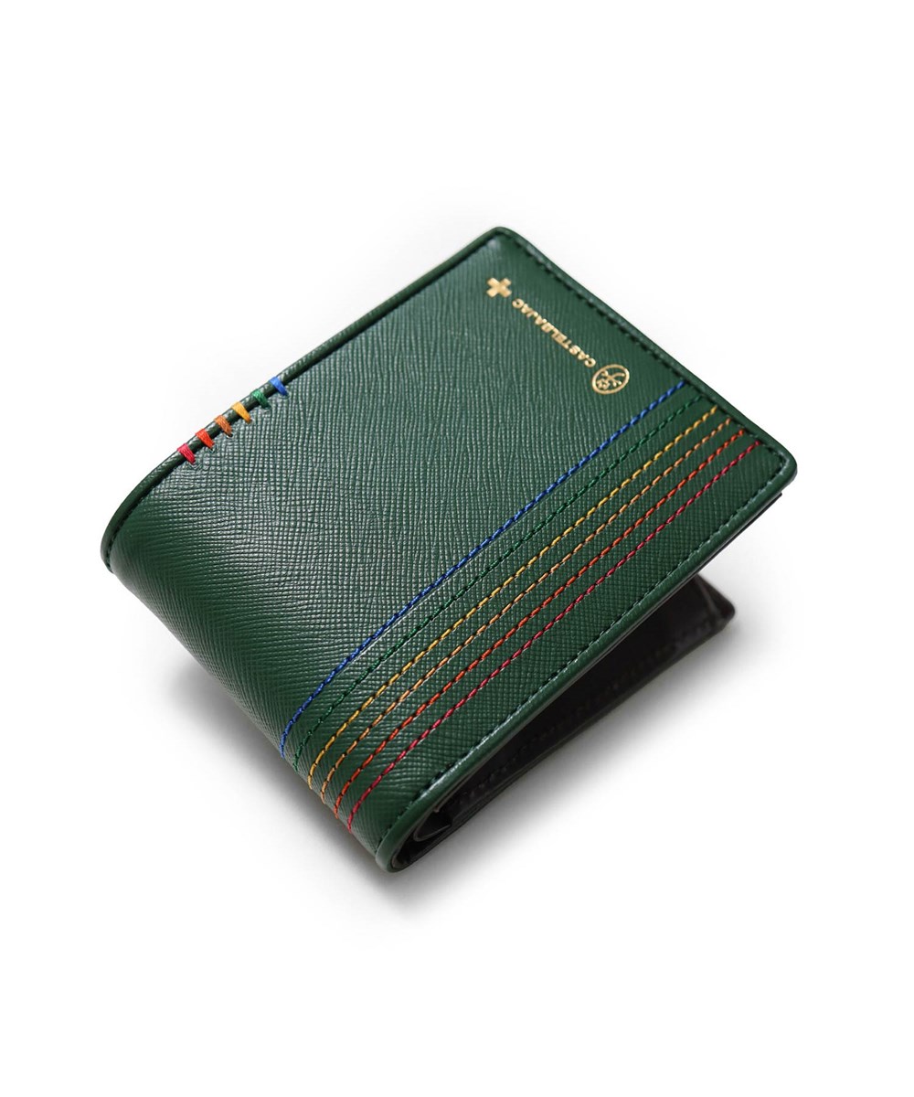 カステルバジャック シェスト 二つ折り財布 カード段12