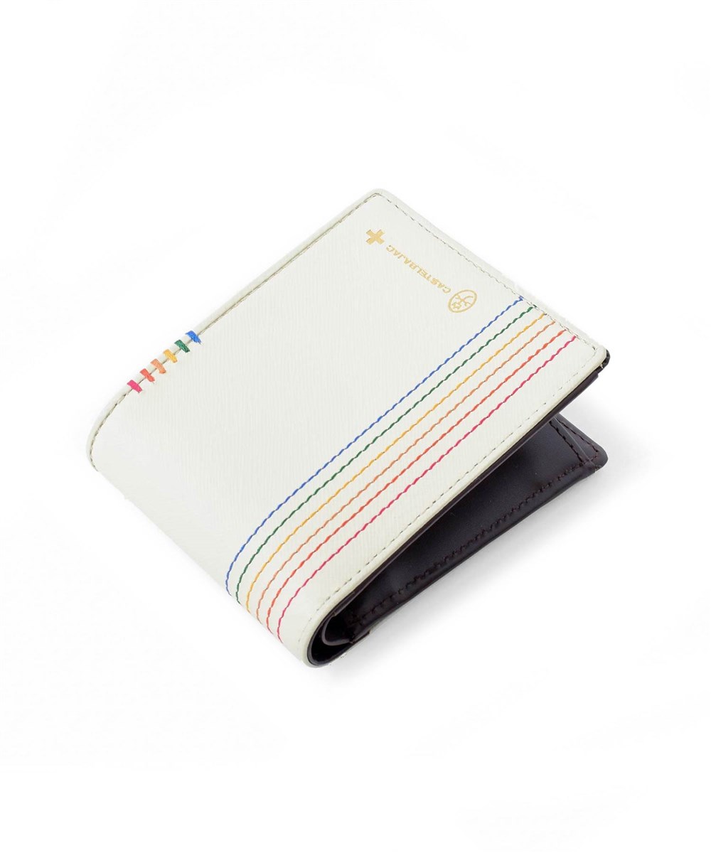 カステルバジャック シェスト 二つ折り財布 カード段12