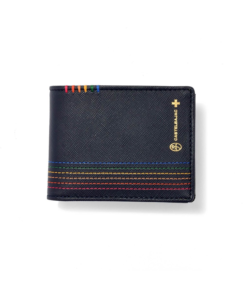 カステルバジャック シェスト 二つ折り財布 カード段12