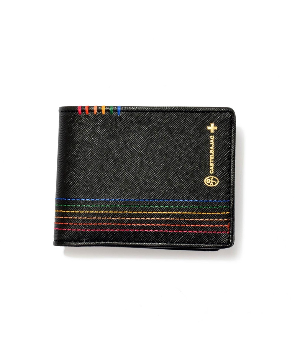 カステルバジャック シェスト 二つ折り財布 カード段12