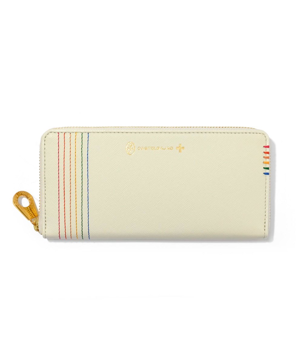 カステルバジャック シェスト ラウンドファスナー長財布 カード段12