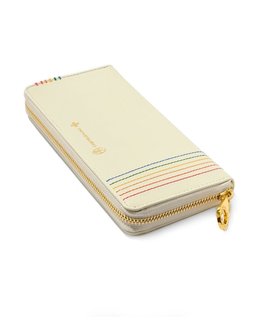 カステルバジャック シェスト ラウンドファスナー長財布 カード段12