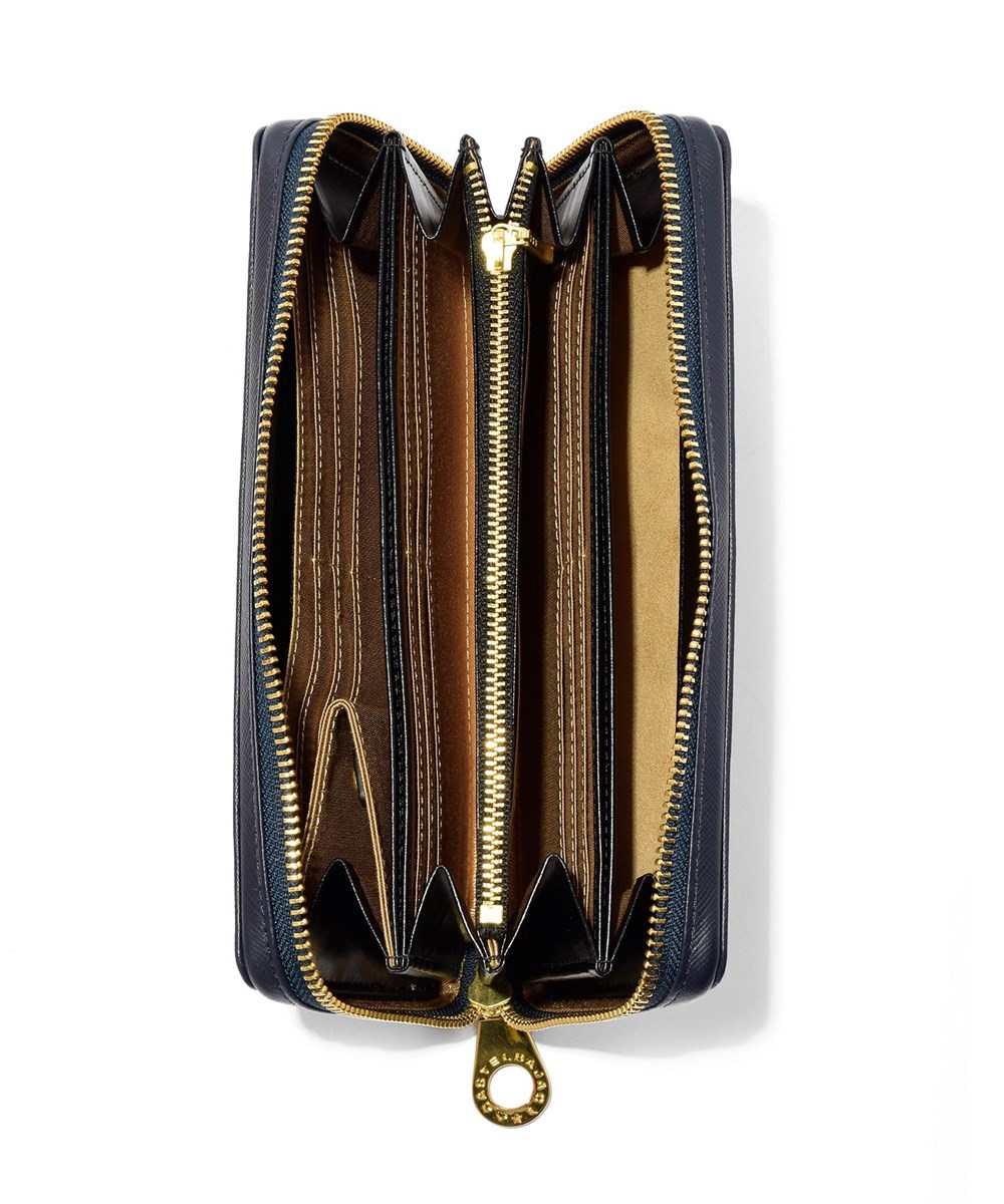 カステルバジャック シェスト ラウンドファスナー長財布 カード段36