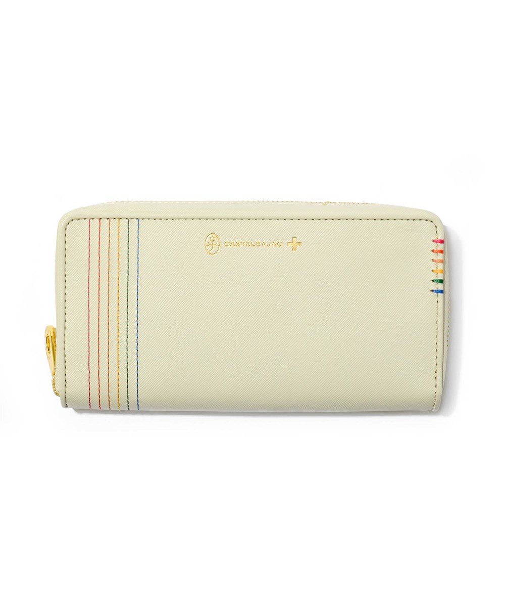 カステルバジャック シェスト ラウンドファスナー長財布 カード段36