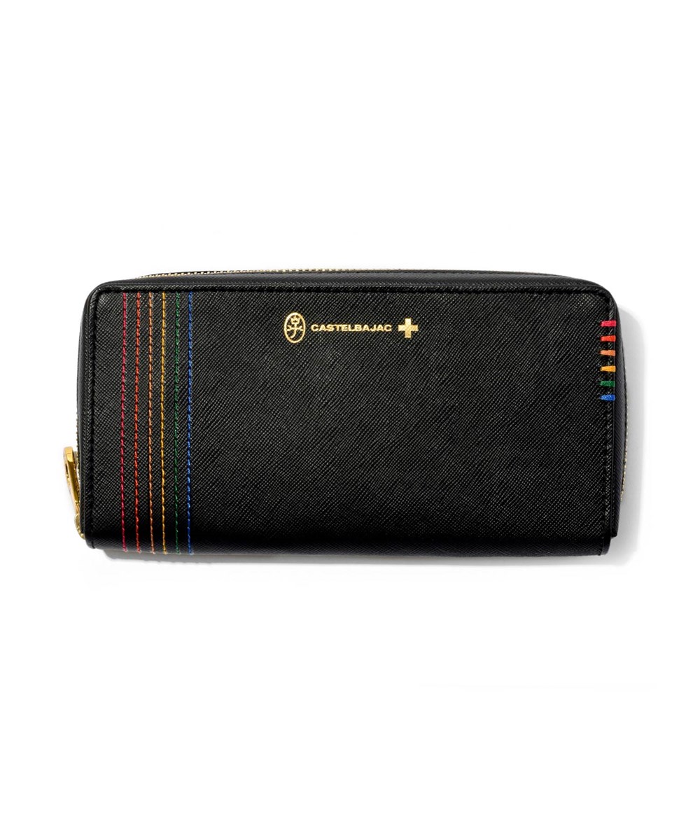 カステルバジャック シェスト ラウンドファスナー長財布 カード段36