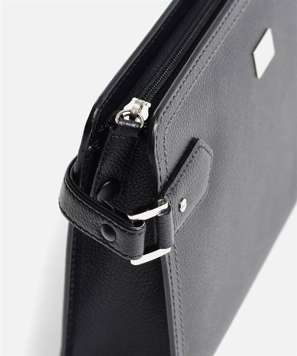 ランバン コレクション マクシム レザーメンズバッグ 25cm