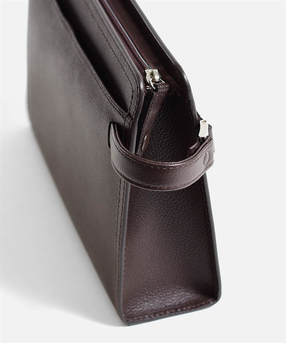 ランバン コレクション マクシム レザーメンズバッグ 28cm