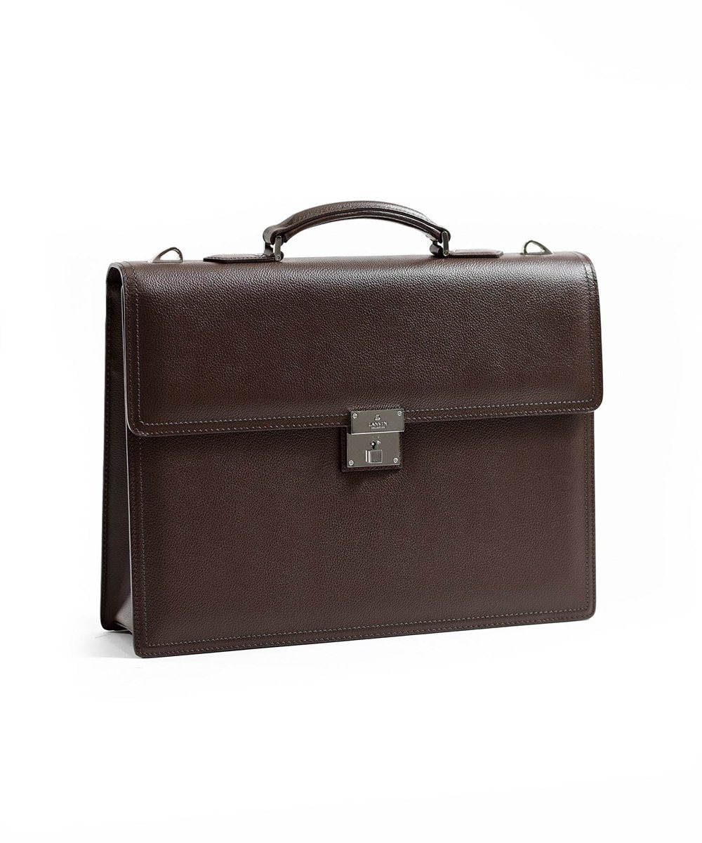 ランバン コレクション マクシム レザービジネスバッグ A4 カブセ