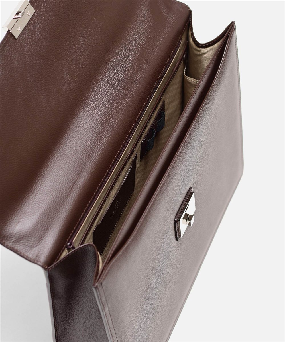 ランバン コレクション マクシム レザービジネスバッグ A4 カブセ