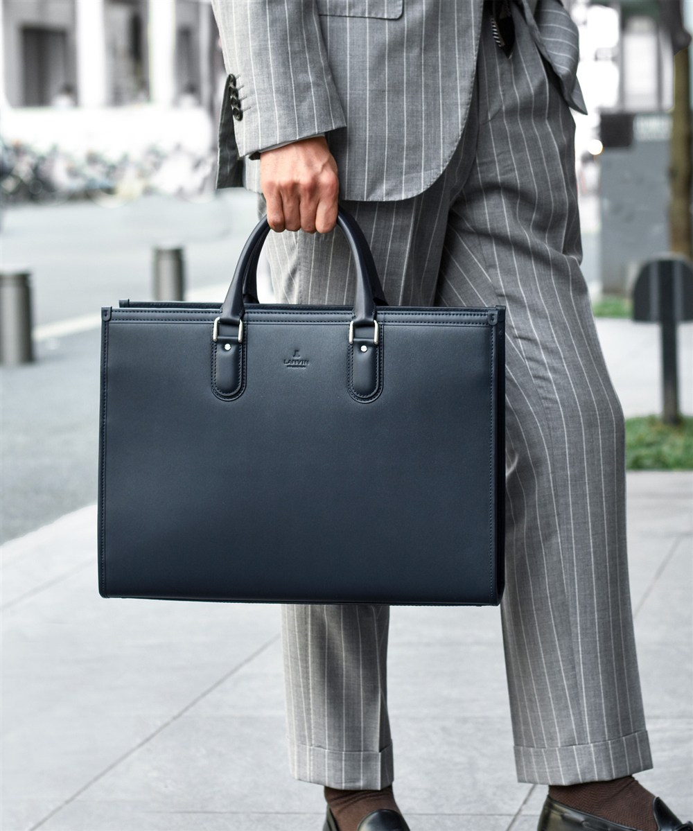 ランバン コレクション ニューフロー レザービジネスバッグ B4