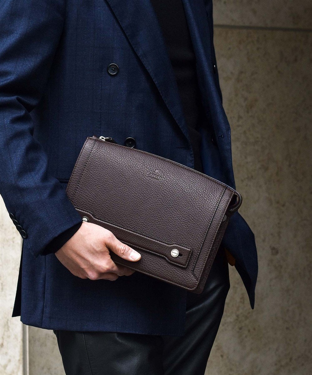 ランバン コレクション コト― レザークラッチバッグ 2WAY ミニ