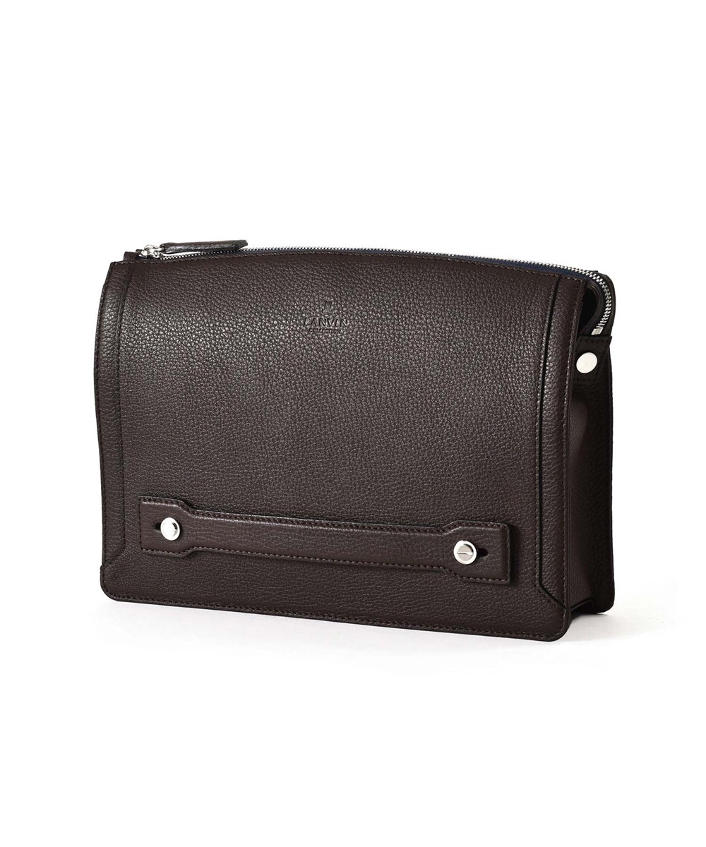 ランバン コレクション コト― レザークラッチバッグ 2WAY B5