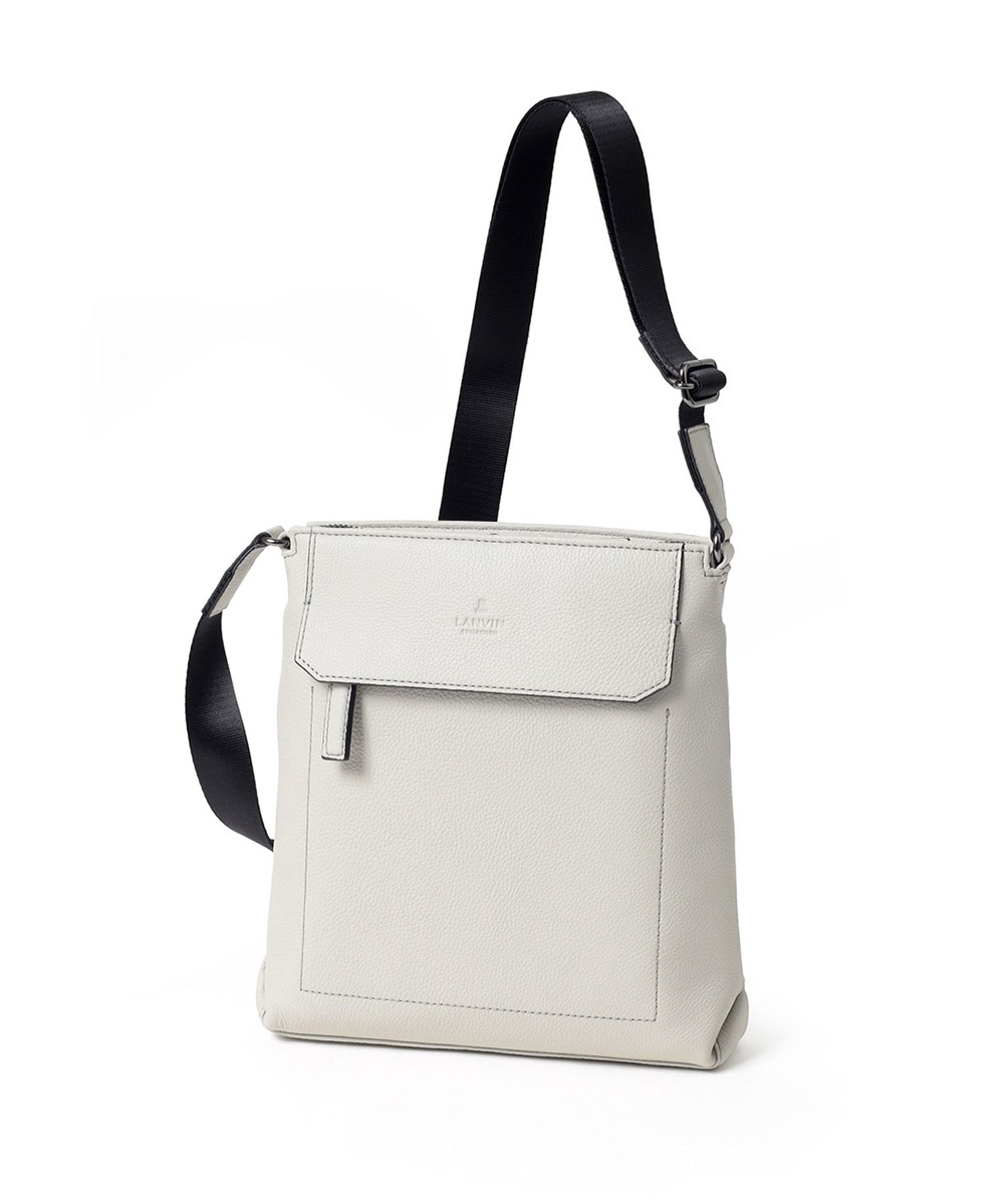 ランバン コレクション カンヌ レザーショルダーバッグ B5