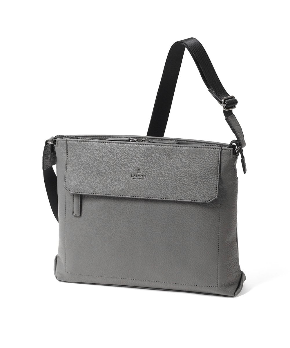 ランバン コレクション カンヌ レザーショルダーバッグ A4