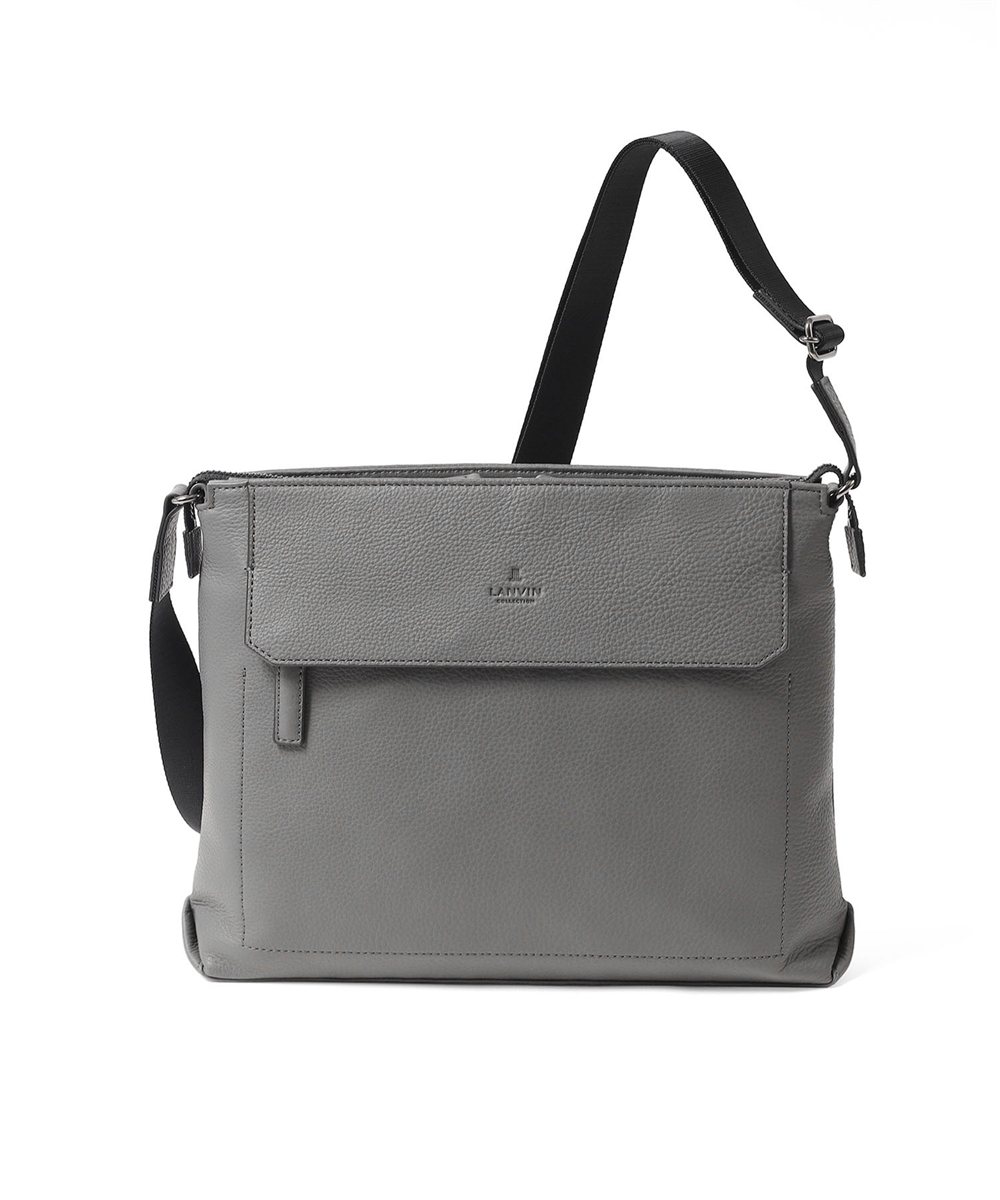 ランバン コレクション カンヌ レザーショルダーバッグ A4