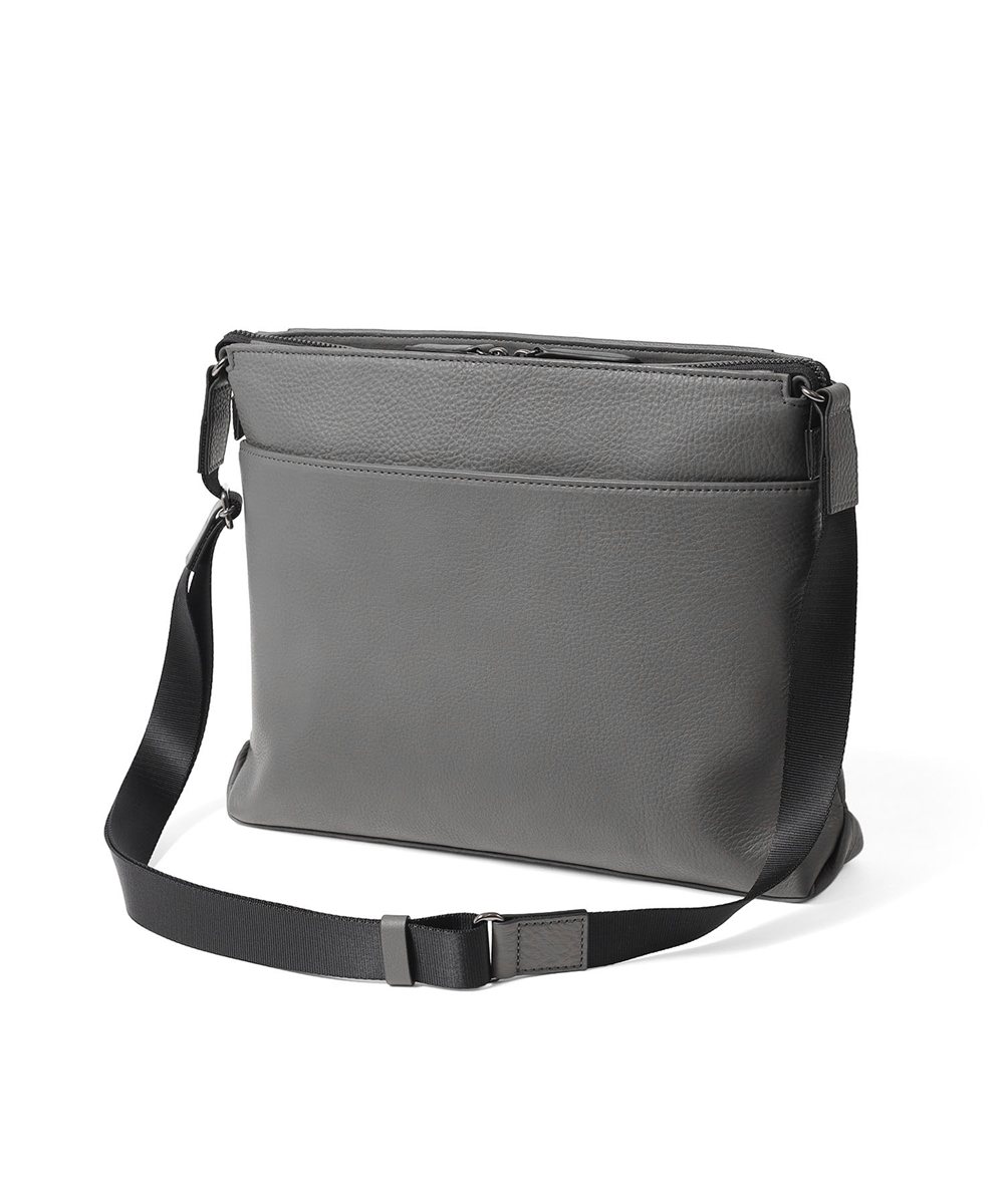 ランバン コレクション カンヌ レザーショルダーバッグ A4