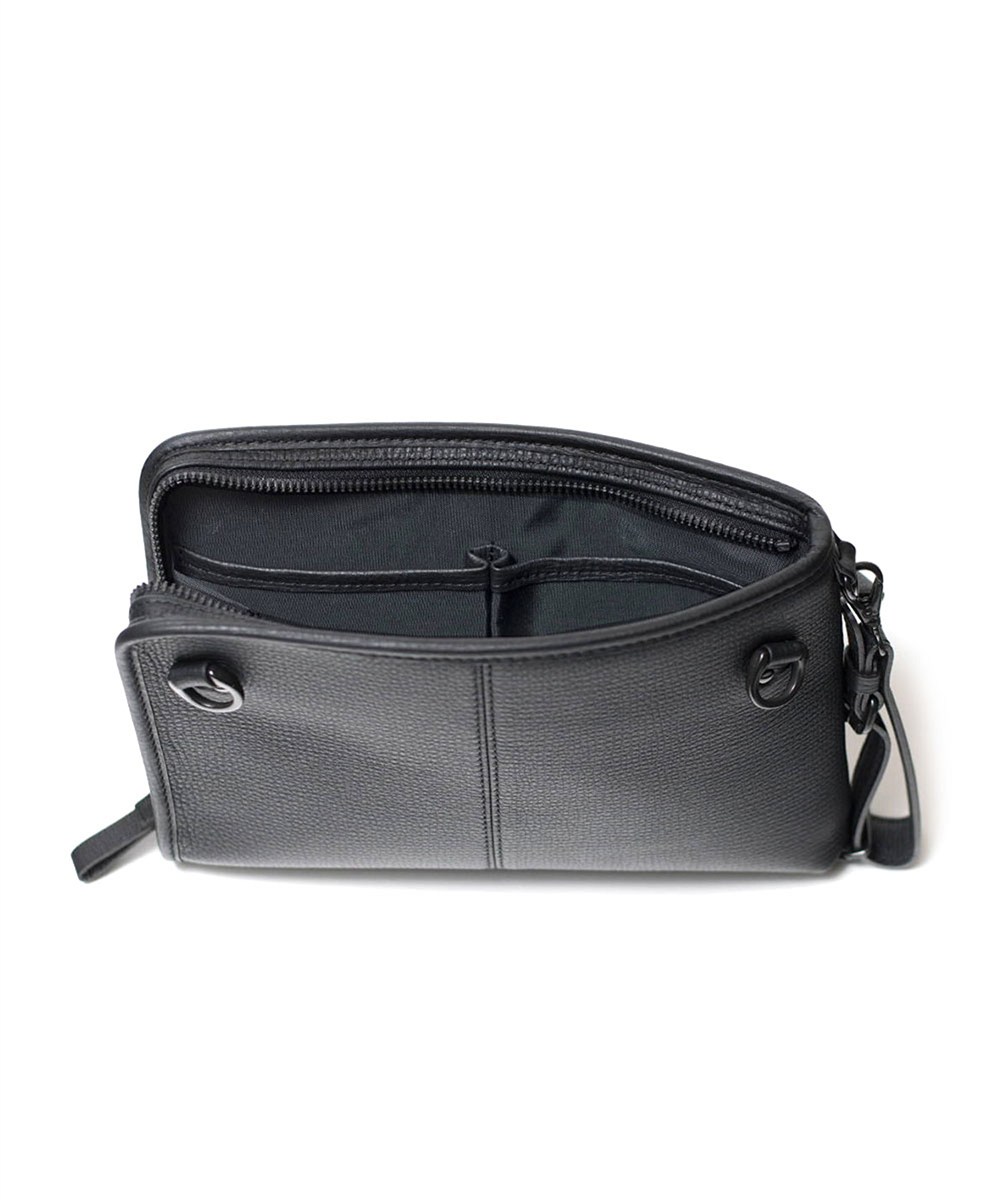 ミラ・ショーン バル レザークラッチショルダーバッグ 2WAY