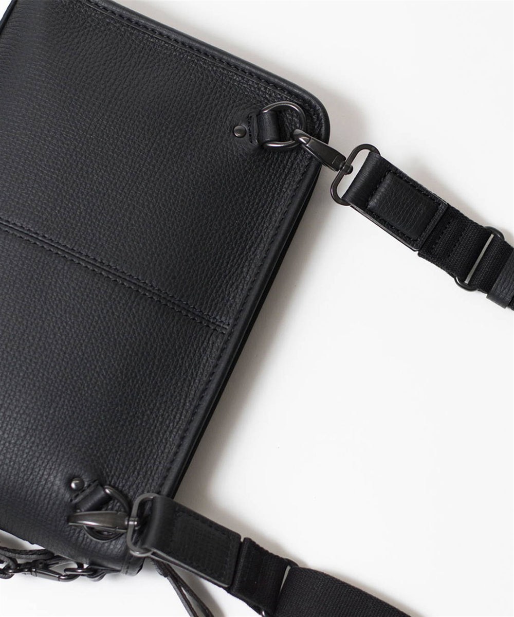 ミラ・ショーン バル レザークラッチショルダーバッグ 2WAY