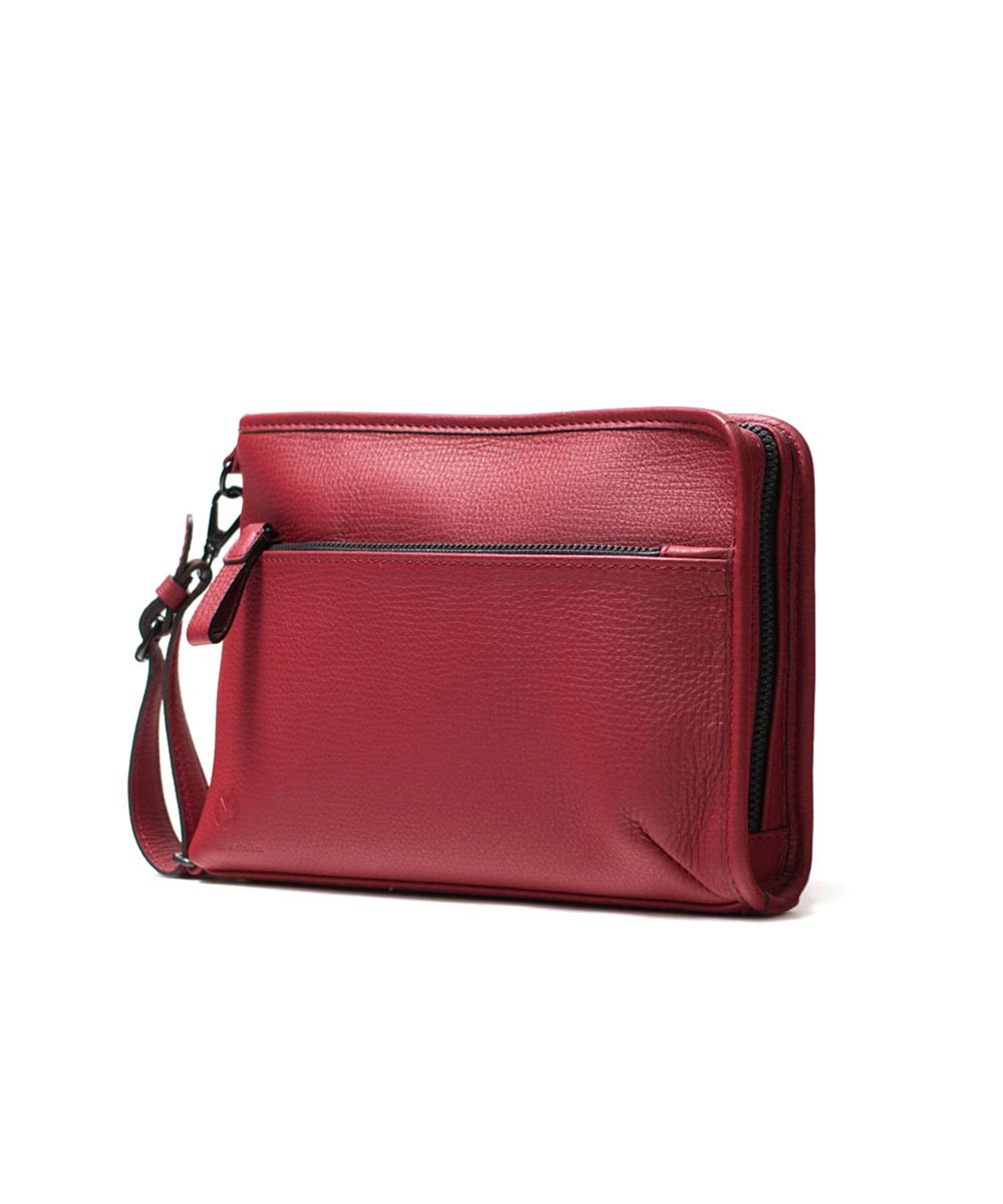 ミラ・ショーン バル レザークラッチショルダーバッグ 2WAY