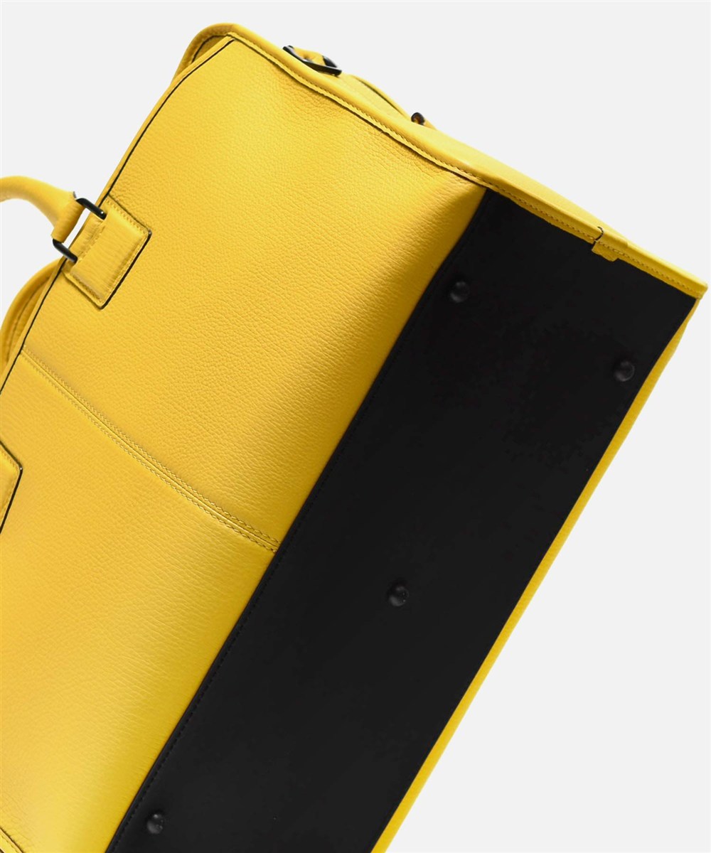 ミラ・ショーン バル レザーボストンバッグ 45cm