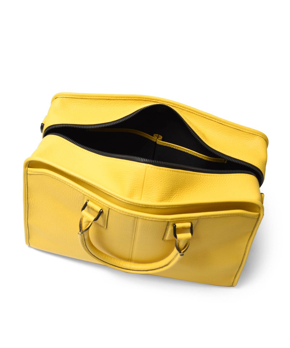 ミラ・ショーン バル レザーボストンバッグ 45cm