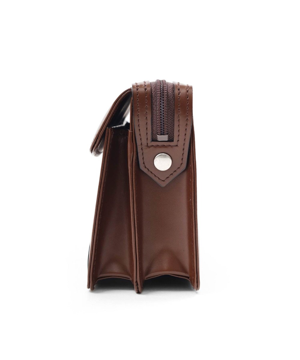 ミラ・ショーン ニュートレノ レザーセカンドバッグ 22cm