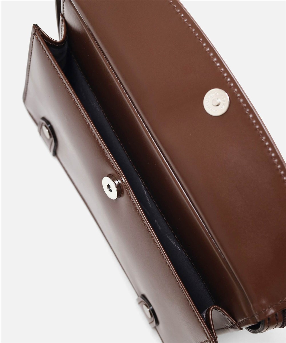 ミラ・ショーン ニュートレノ レザーセカンドバッグ 22cm