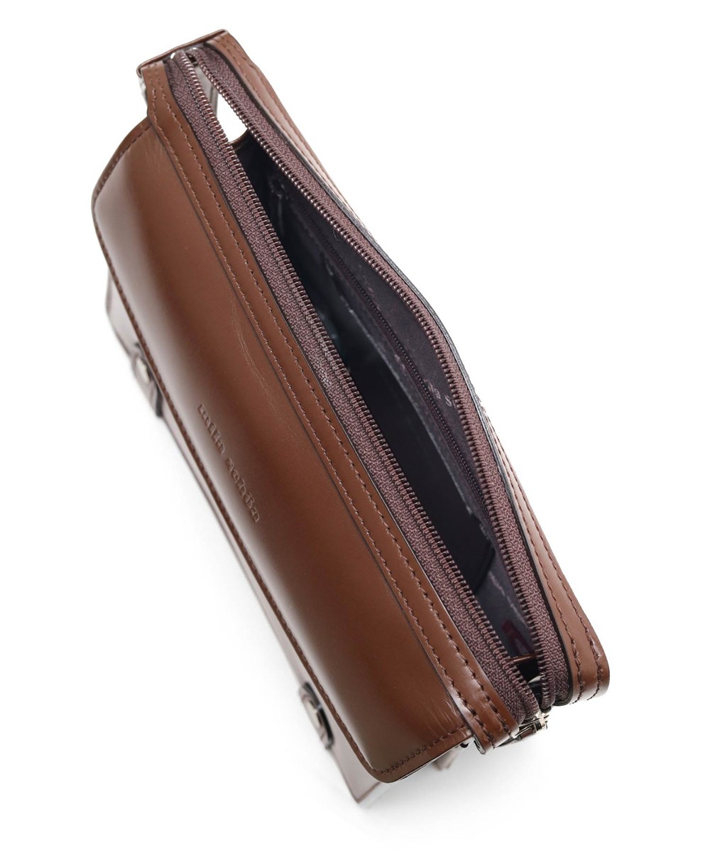 ミラ・ショーン ニュートレノ レザーセカンドバッグ 22cm