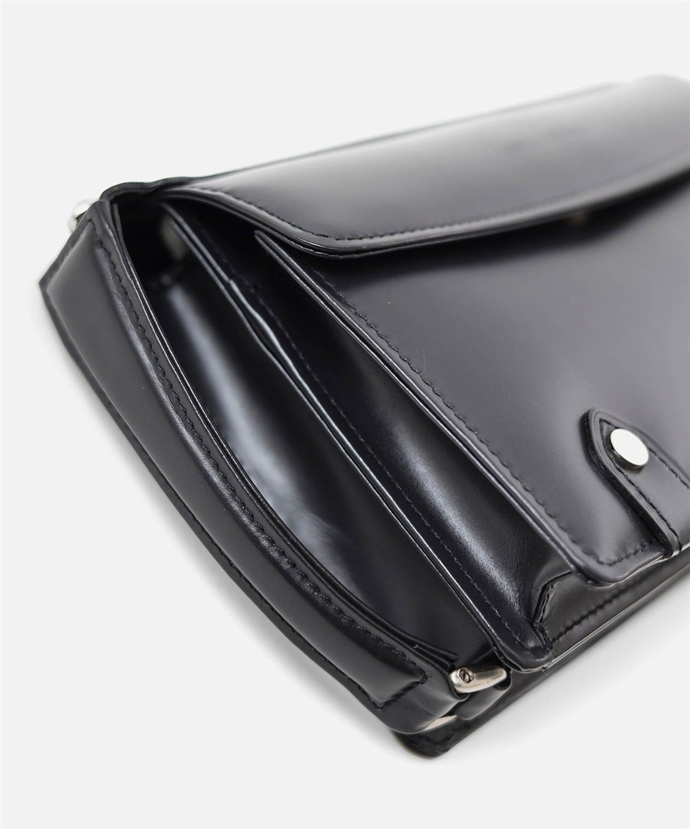 ミラ・ショーン ニュートレノ レザーセカンドバッグ 22cm