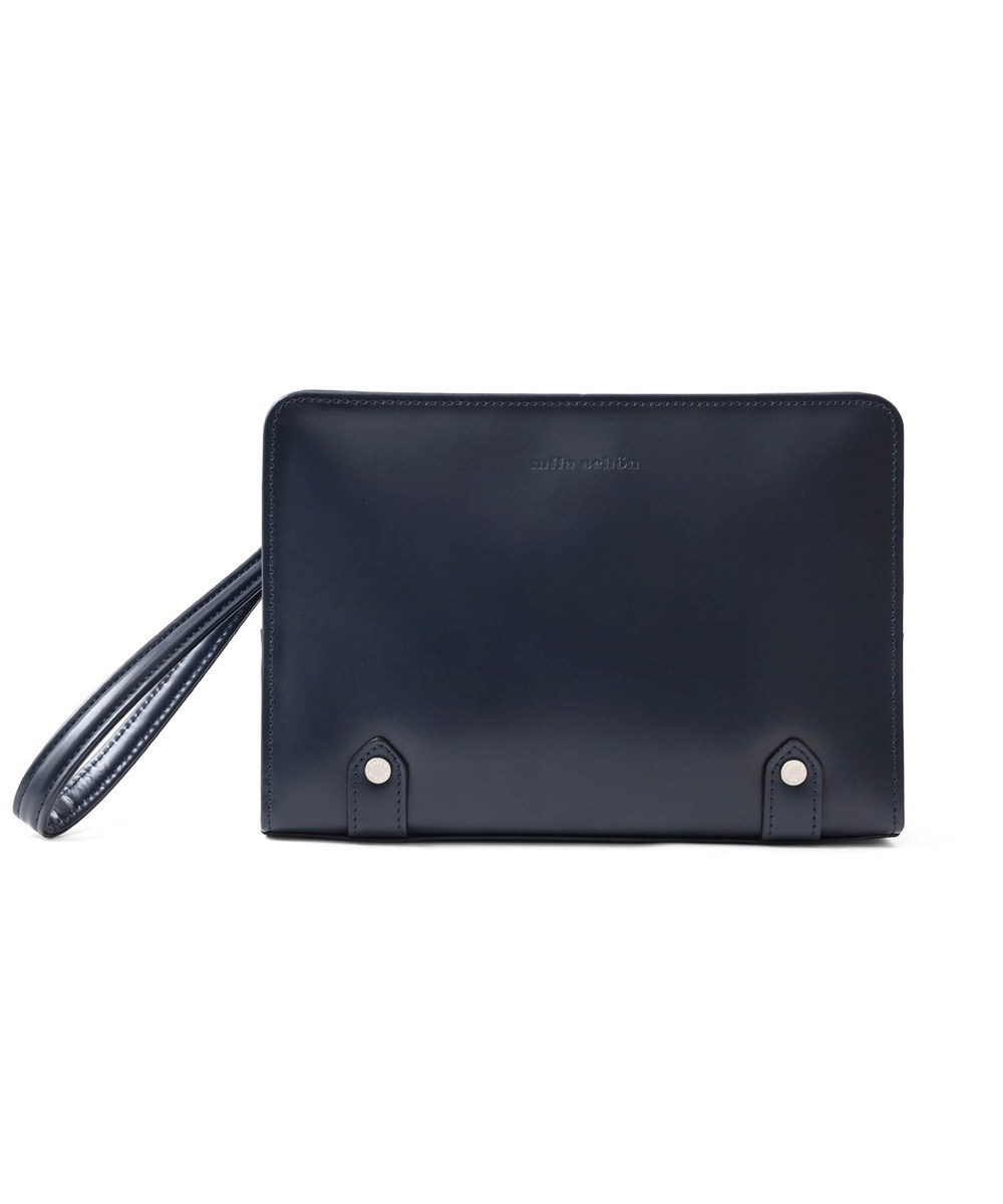 ミラ・ショーン ニュートレノ レザーセカンドバッグ 25cm