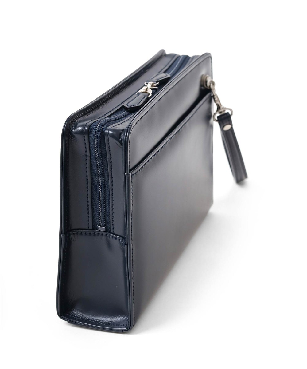 ミラ・ショーン ニュートレノ レザーセカンドバッグ 25cm