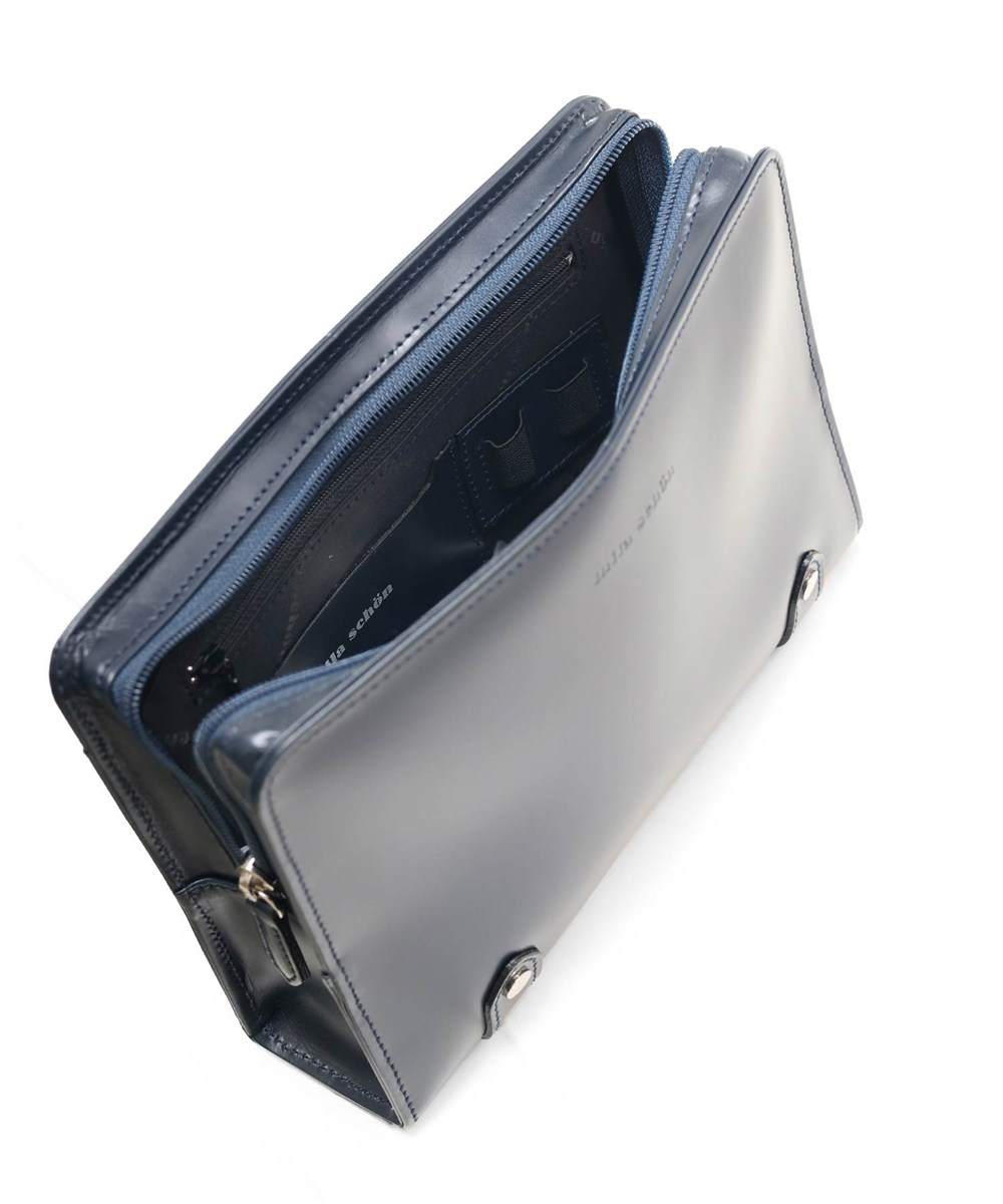 ミラ・ショーン ニュートレノ レザーセカンドバッグ 25cm