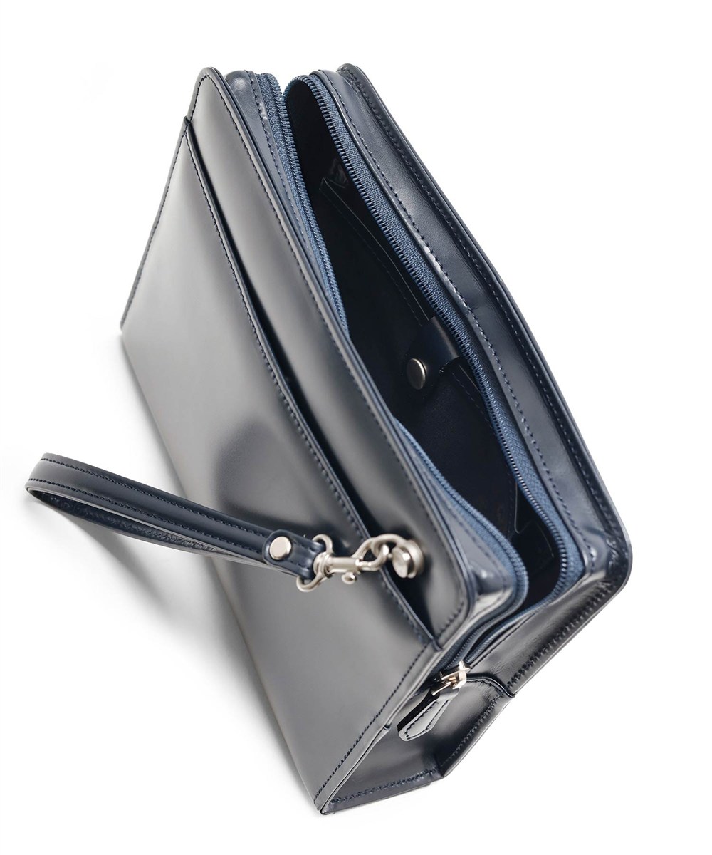 ミラ・ショーン ニュートレノ レザーセカンドバッグ 25cm