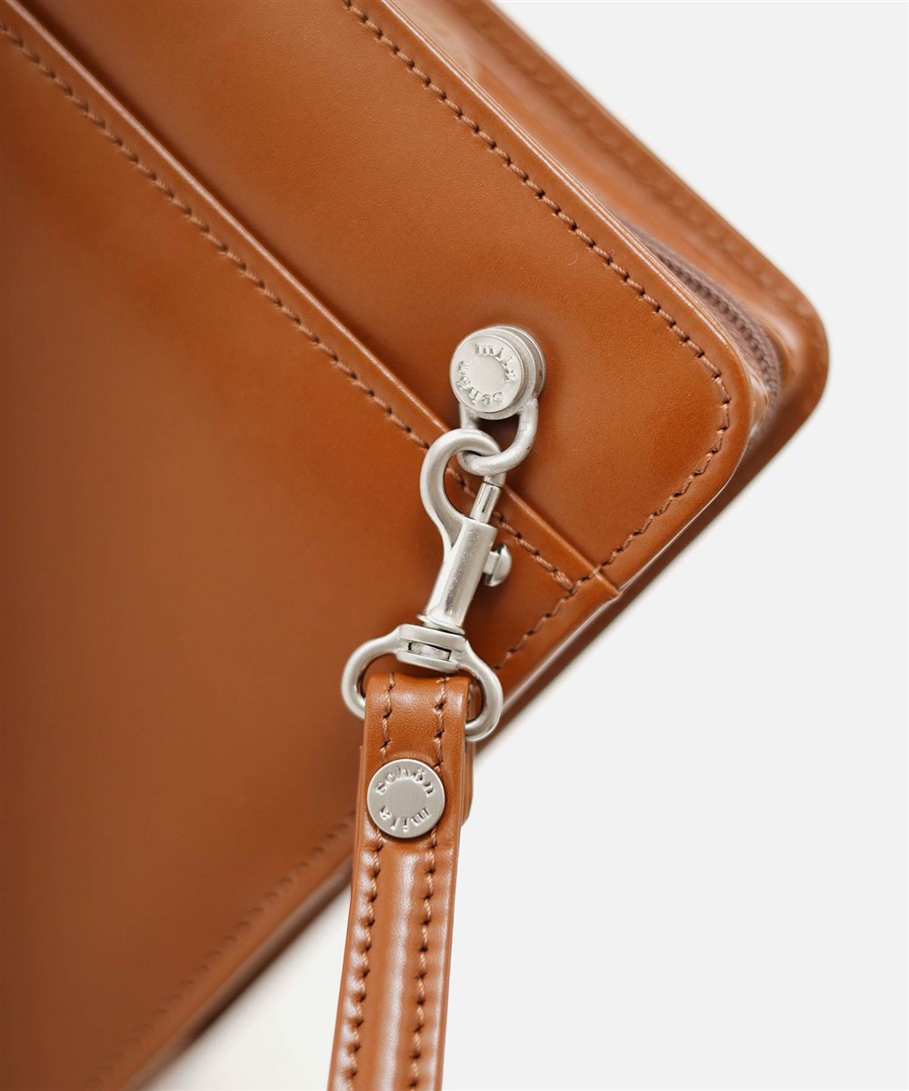 ミラ・ショーン ニュートレノ レザーセカンドバッグ 25cm