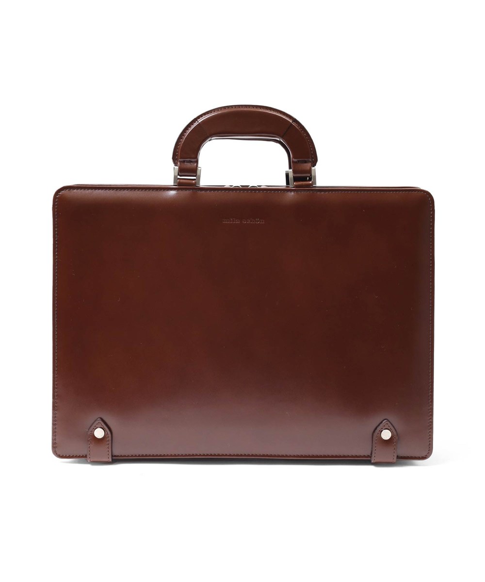 ミラ・ショーン ニュートレノ レザービジネスバッグ A4ジャスト